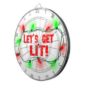 点灯する ダーツボード (正面右)