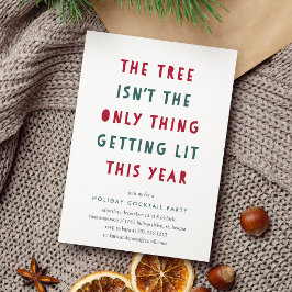 点灯する |ホリデーカクテルパーティの招待状 招待状