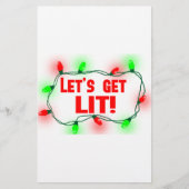 点灯する 便箋 (正面)