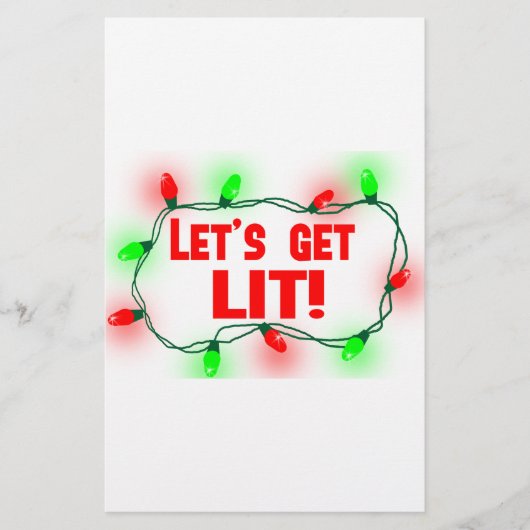 点灯する 便箋 (正面)