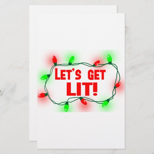 点灯する 便箋 (正面/裏面)