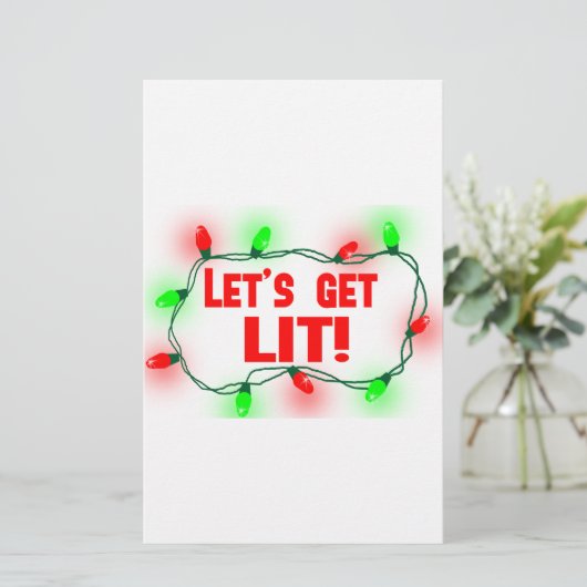 点灯する 便箋 (スタンド正面)