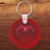 点灯ハート キーホルダー (正面)