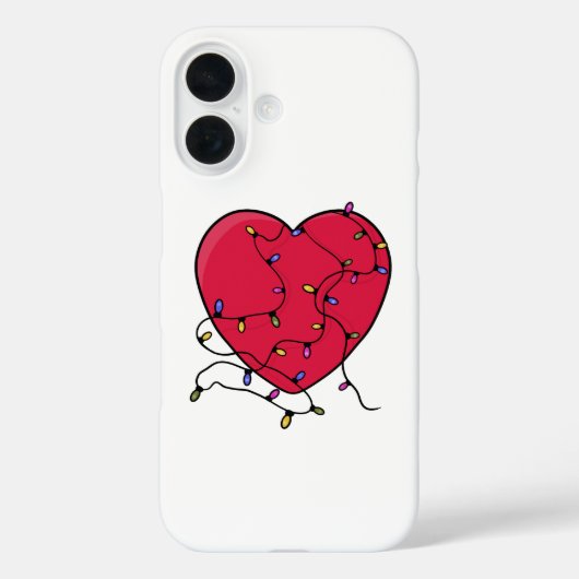 点灯ハート Case-Mate iPhoneケース (裏面)