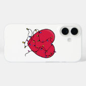 点灯ハート Case-Mate iPhoneケース (裏面 (横))