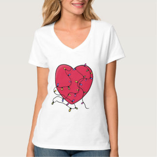点灯ハート Tシャツ