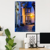 点灯通りランプ点灯通り ポスター (ホームオフィス)