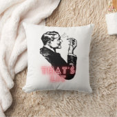 点灯 – レトロおもしろいヴィンテージ喫煙枕 クッション (ブランケット)