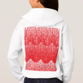 点赤と白の多い背景 (裏面)