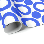 点3の青 ラッピングペーパー (ロールコーナー)