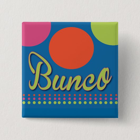 点PinのBunco 缶バッジ (正面)