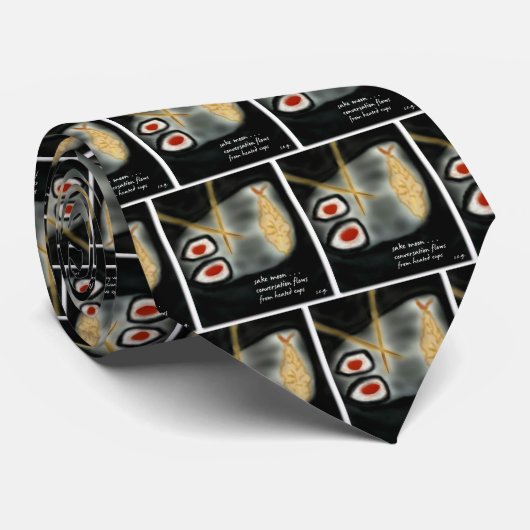 為の月の寿司の首のタイ ネクタイ (ロール)