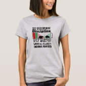 為替トレーダーの心構え | リマインダーとモチベーション Tシャツ (正面)