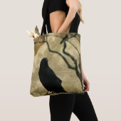 烏が味方だ トートバッグ (クローズアップ)