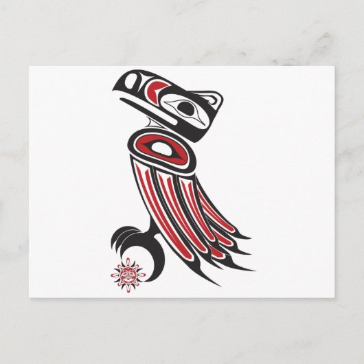 烏が太陽を盗む ポストカード (正面)