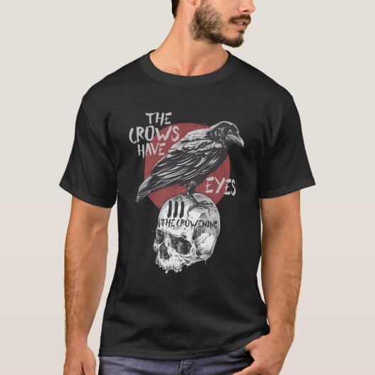 烏は目が付いている Tシャツ (正面)