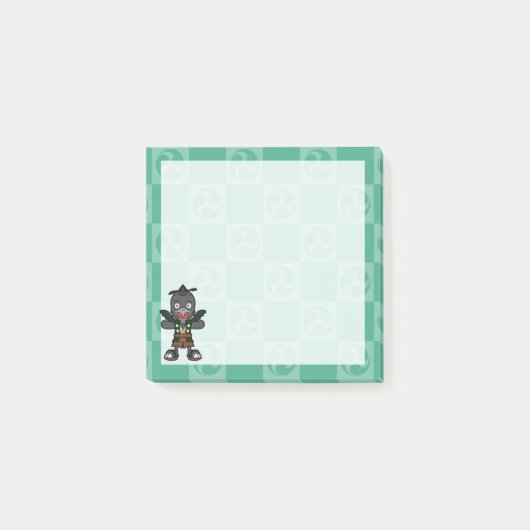 烏天狗日本の妖怪 ポストイット (正面)