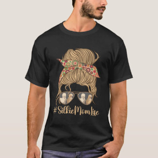 烏骨鶏の農家の母 Tシャツ