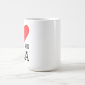 烏龍茶が好き コーヒーマグカップ (中央)