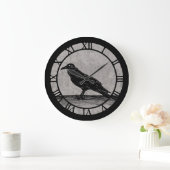 烏 ラージ壁時計 (ホーム)