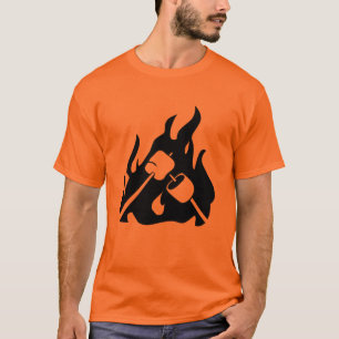焙焼のマシュマロ Tシャツ