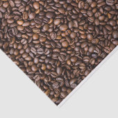 焙煎コーヒー豆のテクスチャ構造の背景 薄葉紙 (詳細)