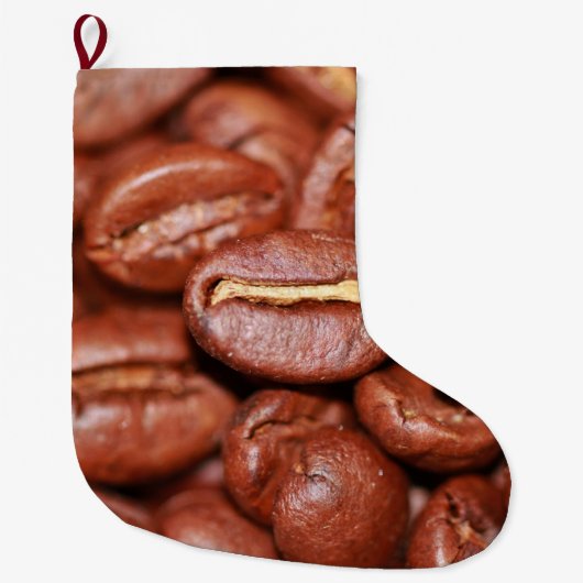 焙煎コーヒー豆 ラージクリスマスストッキング (正面)