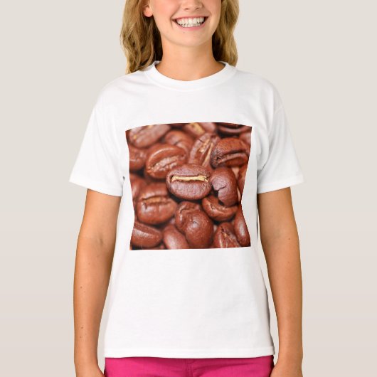 焙煎コーヒー豆 Tシャツ (正面)