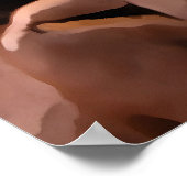 焙煎芸術的コーヒー豆 ポスター (角)