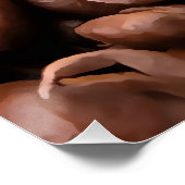 焙煎芸術的コーヒー豆 ポスター (コーナー)