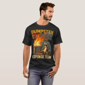 焚き火で飲む Tシャツ (正面フル)