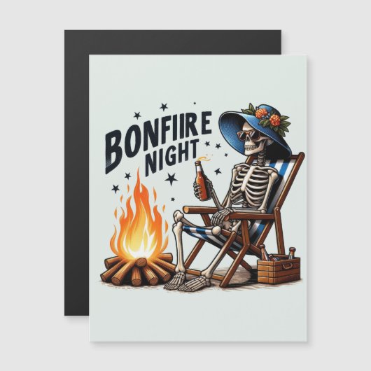 焚き火の夜 - ビーチキャンプ (2) (正面/裏面)