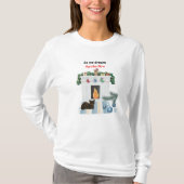 焚き火の夢 Tシャツ (正面)