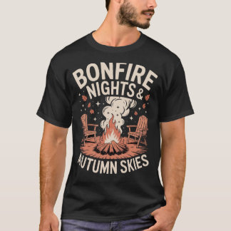 焚き火 Tシャツ