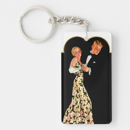 無くなったサスペンダー キーホルダー (正面)