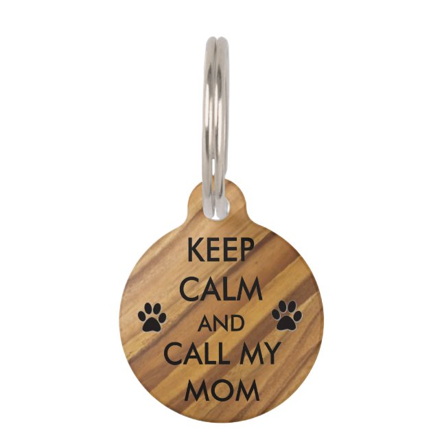 無くなったドッグタッグ ペット　ネームタグ (正面)