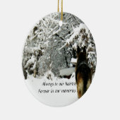 無くなったペットオーナメント セラミックオーナメント (右)