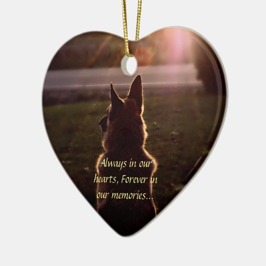 無くなったペットオーナメント セラミックオーナメント (左)