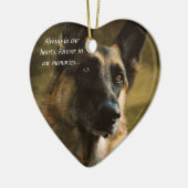 無くなったペットオーナメント セラミックオーナメント (左)