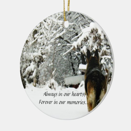 無くなったペットオーナメント セラミックオーナメント (左)