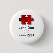 無くなった子供ID 缶バッジ (正面)