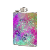 無くなった影の庭-ピンクの紫色のバイオレット フラスク (左)