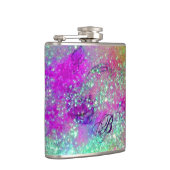 無くなった影の庭-ピンクの紫色のバイオレット フラスク (右)