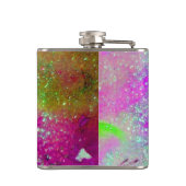 無くなった影の庭-ピンクの紫色のバイオレット フラスク (裏面)