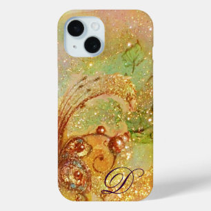 無くなった影の庭-魔法の蝶植物 iPhone 15ケース