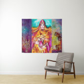 無くなった影/強さの剛毅のTAROTS タペストリー (インサイチュ(横))