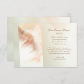 無くなった愛死別のサンキューカード サンキューカード (正面/裏面)