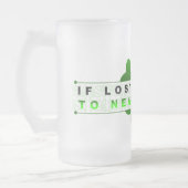 無くなった曇らされたガラスのマグなら フロストグラスビールジョッキ (左)