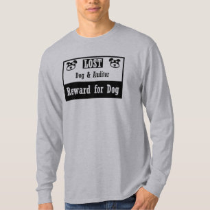 無くなった犬の会計検査官 Tシャツ