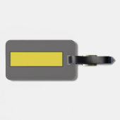 無くなった空港方向、飛行機の試験飛行士 ラゲッジタグ (裏面横)